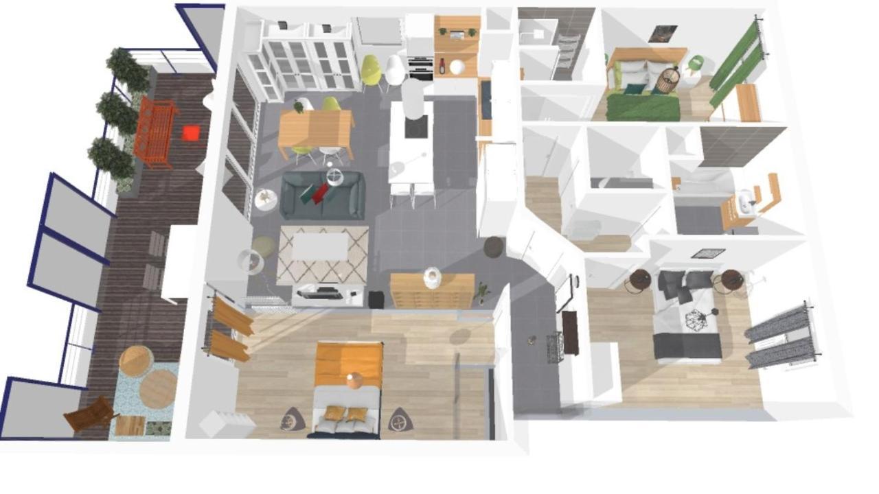 Appartamento Expat Renting - Le Mosaique - Patte D'Oie - Parking Tolosa Esterno foto